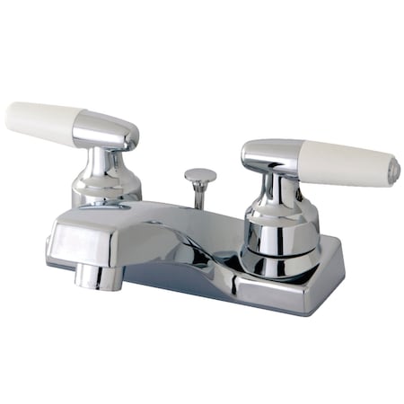 Kingston Brass KB201B 4" Centerset Bathroom Faucet, Polished Chrome KB201B